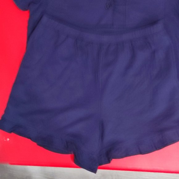 Amazon Essentials navy blue short pyjama women's size XS NWOT - Picture 2 of 4